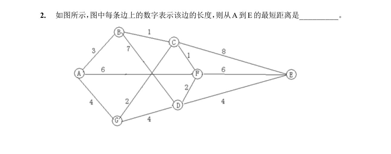 NOIP 普及 2014 第一轮 第 22 题 原题